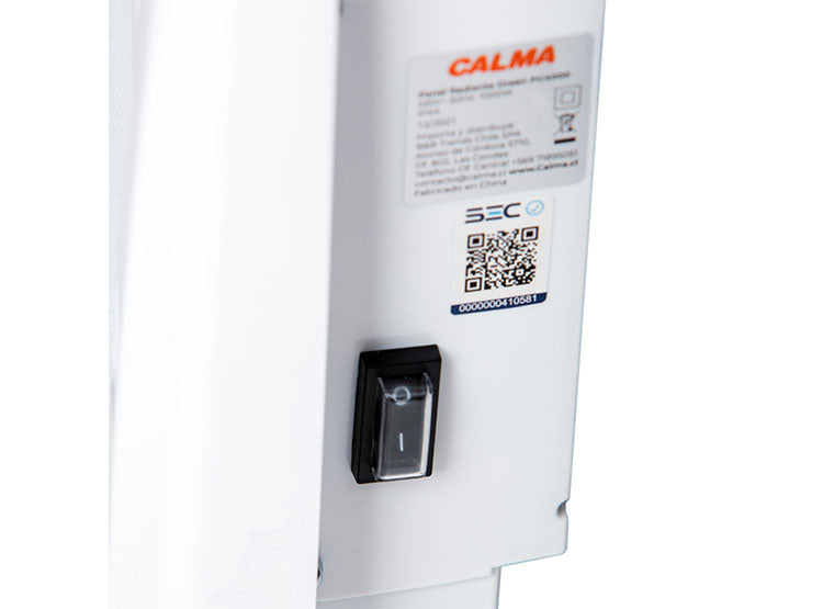 Panel Radiante calma green pg4000