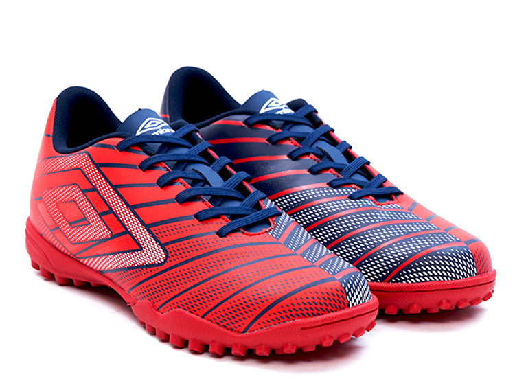 ZAPATILLAS HOMBRE UMBRO BABY FÚTBOL ROJO VELOCE - La Tiendita de la Jose