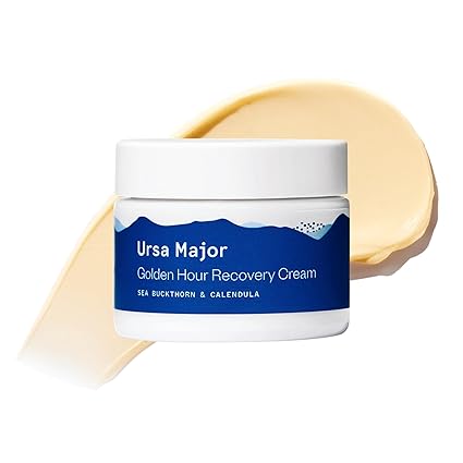 Ursa Major Hidratante facial | Crema de recuperación vegana para hidratación facial diaria | Repara e hidrata | Fórmula natural para todo tipo de piel
