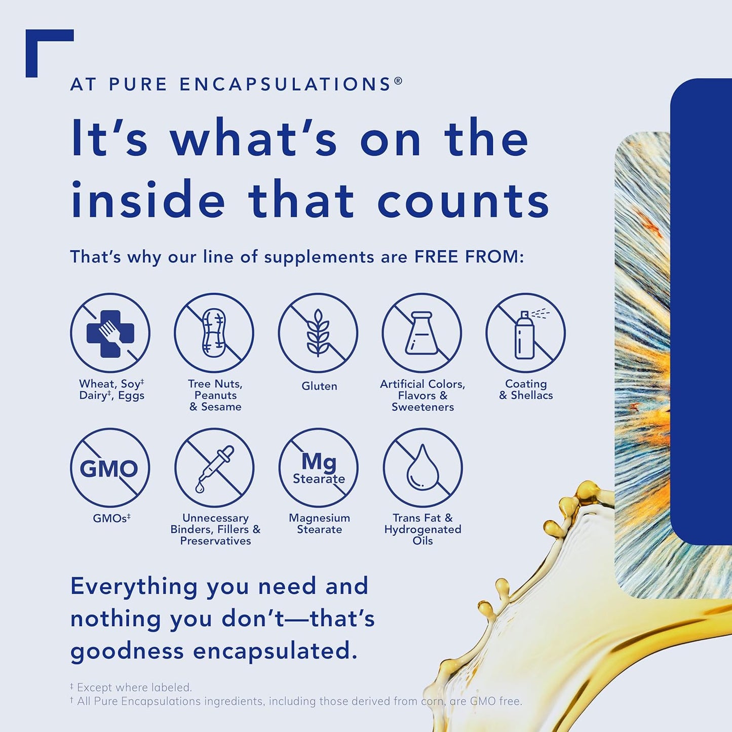 Pure Encapsulations - Zinc 30 mg. Suplemento de picolinato de zinc - La Tiendita de la Jose