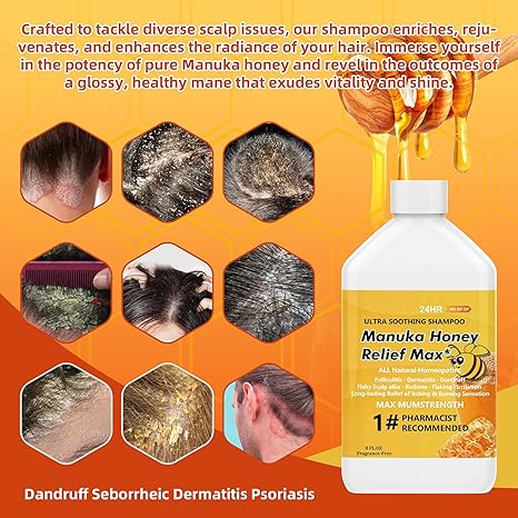 Champús de miel de manuka, para foliculitis - La Tiendita de la Jose