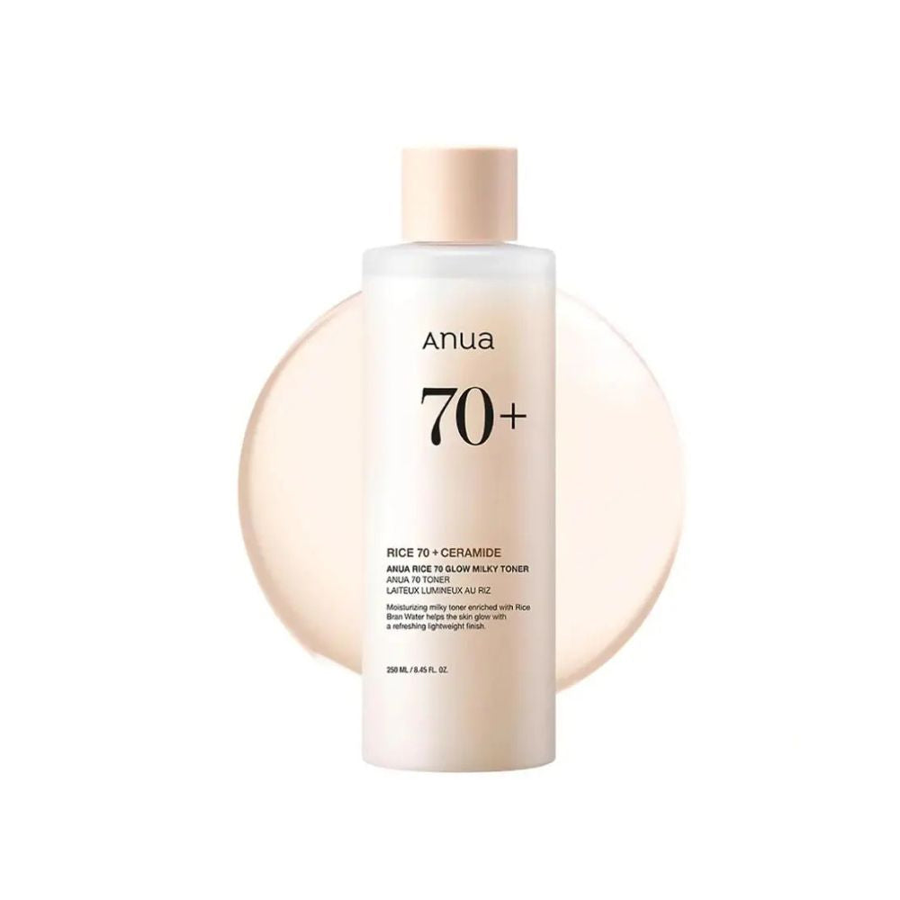 Anua tónico iluminador, de textura lechosa, ligera y nutritiva