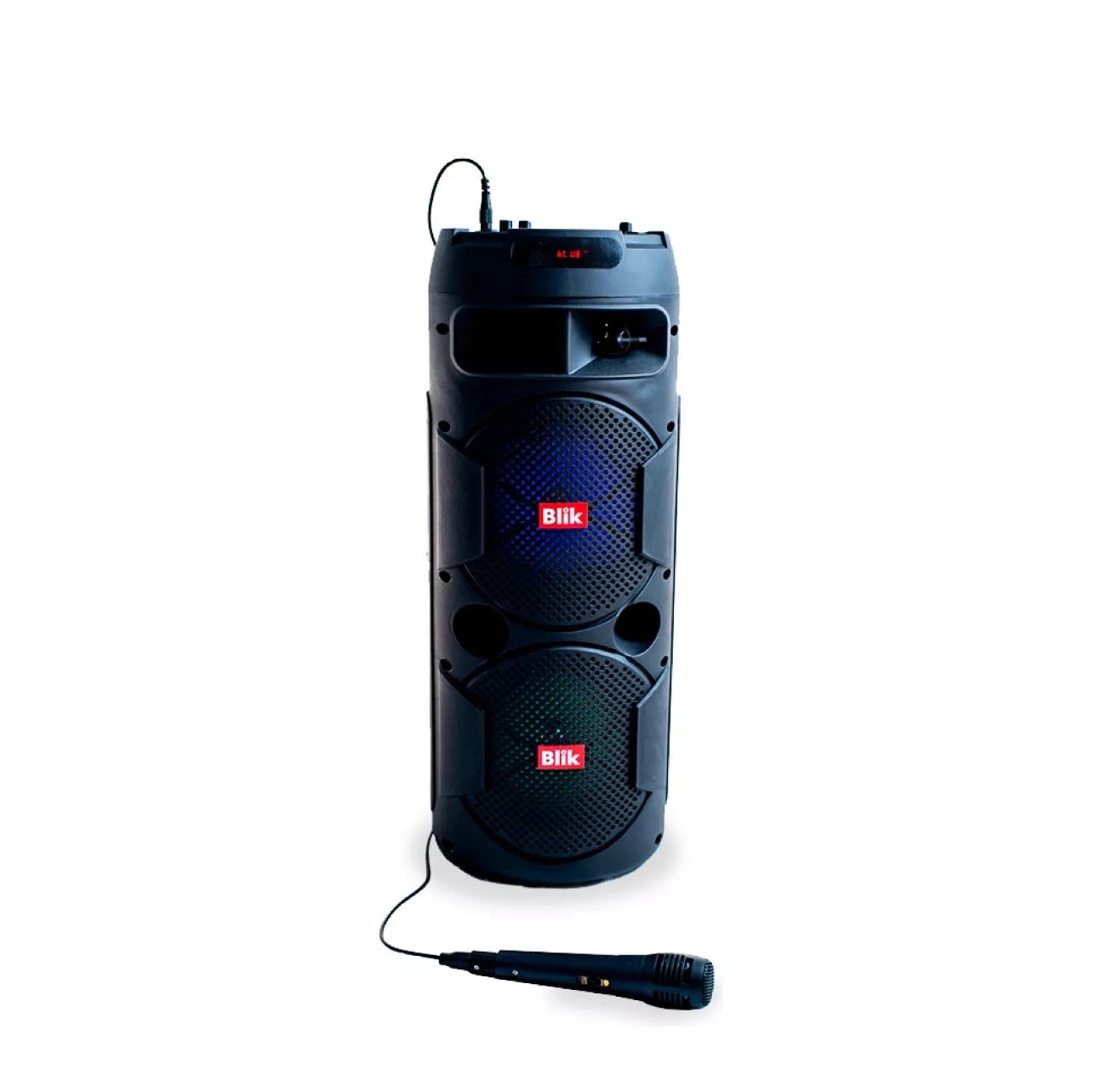 Parlante Blik Screamer3 portátil con bluetooth negra