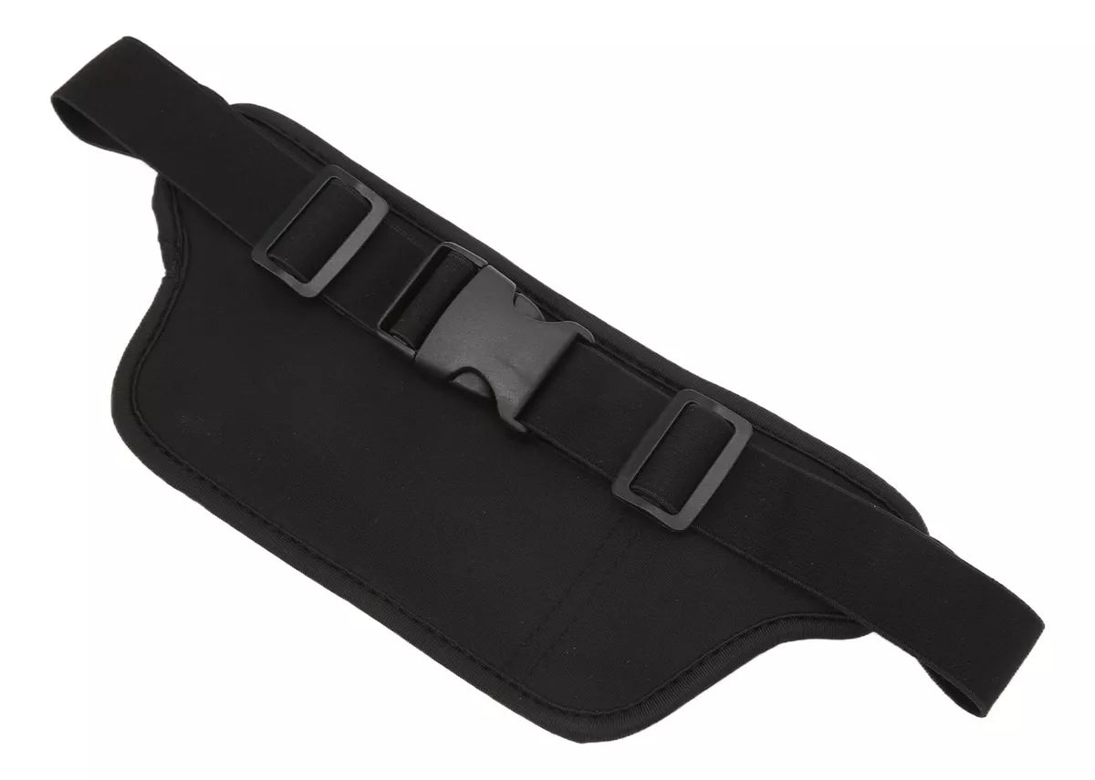 Riñonera Bananos Hombre Deportiva Premium De Viaje Negro