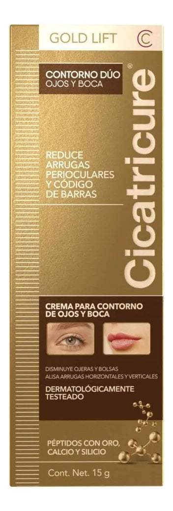 Cicatricure Gold Lift Contorno Duo Ojos Y Boca Antiarrugas Tipo De Piel Todo Tipo De Piel