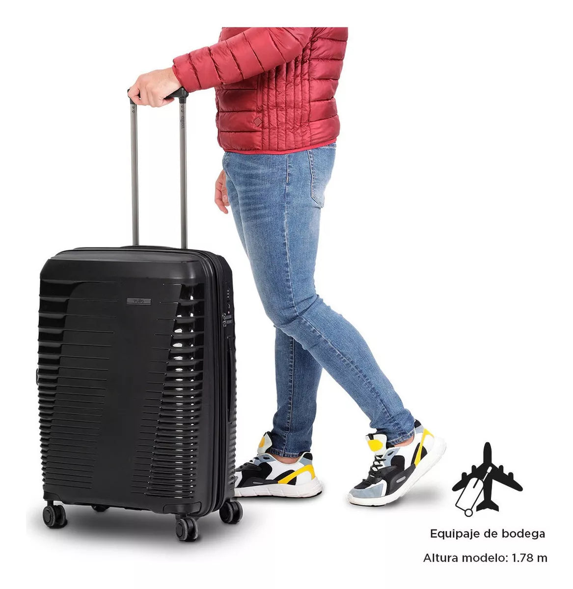 Maleta Viaje 360 Traveler M