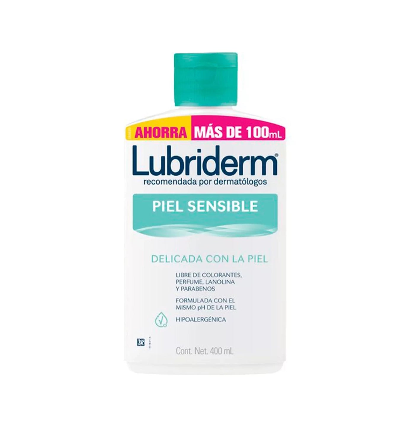 Lubriderm Crema Corporal Piel Sensible 400 Ml