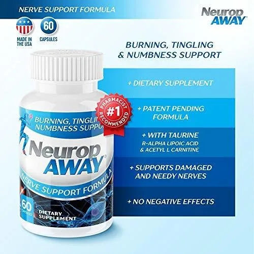 Suplemento Vitamínico B-12, Neuropaway, 60 Cápsulas - La Tiendita de la Jose
