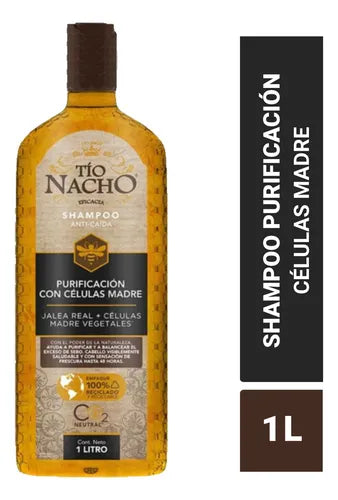 Tio Nacho Shampoo Purificación Células Madres 1 Litro