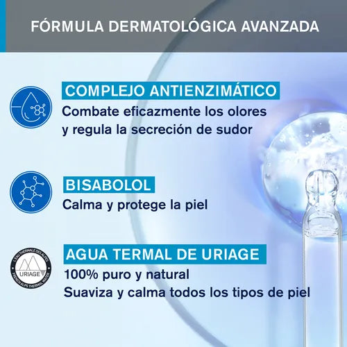 Desodorante Power 3 50ml De Uriage Neutra