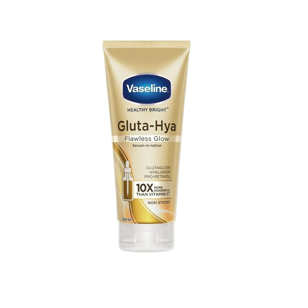 Vaselina Gluta-Hya Loción Brillo Impecable para Rostro y Cuerpo