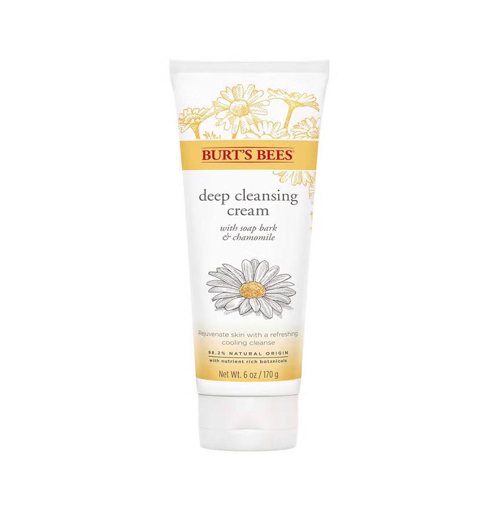 Crema de Limpieza Profunda de Jabón de Corteza y Manzanilla Burt's Bees