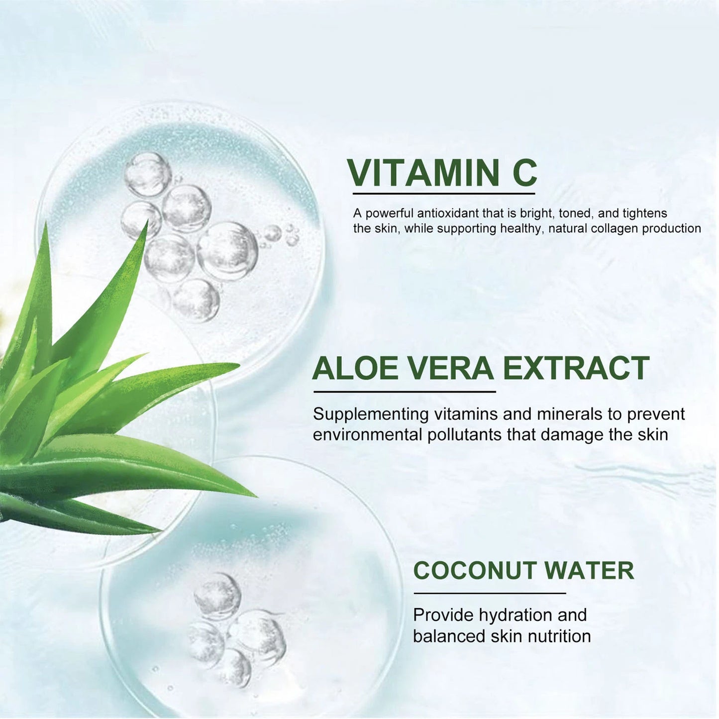 Limpiador facial con vitamina C, limpiador facial iluminador y de limpieza profunda