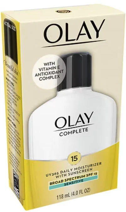 Hidratante diaria OLAY completa normal UV 365 con protector solar FPS 15
