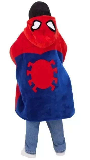 Polerón Grande con Capucha de Spiderman