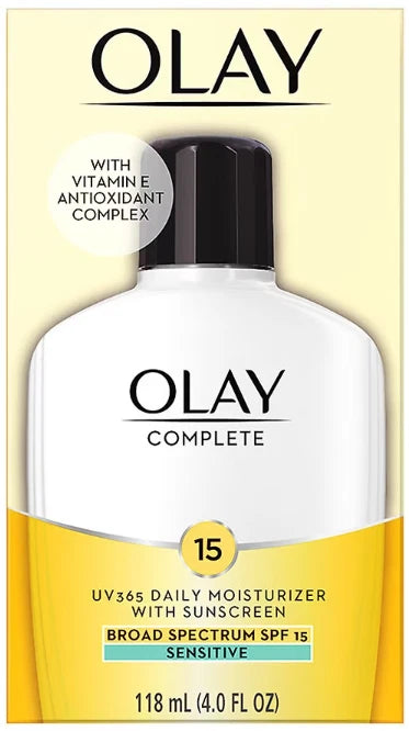 Hidratante diaria OLAY completa normal UV 365 con protector solar FPS 15