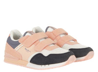 ZAPATILLAS NIÑO y NIÑA PEPE JEANS AZUL rosa MAY BK