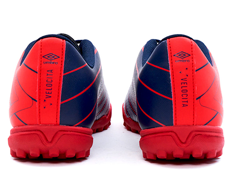 ZAPATILLAS HOMBRE UMBRO BABY FÚTBOL ROJO VELOCE - La Tiendita de la Jose