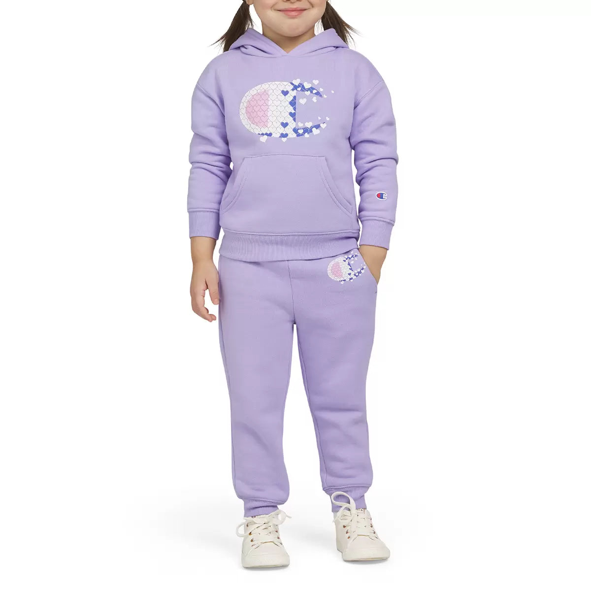 Champion Conjunto para Niñas Morado - La Tiendita de la Jose