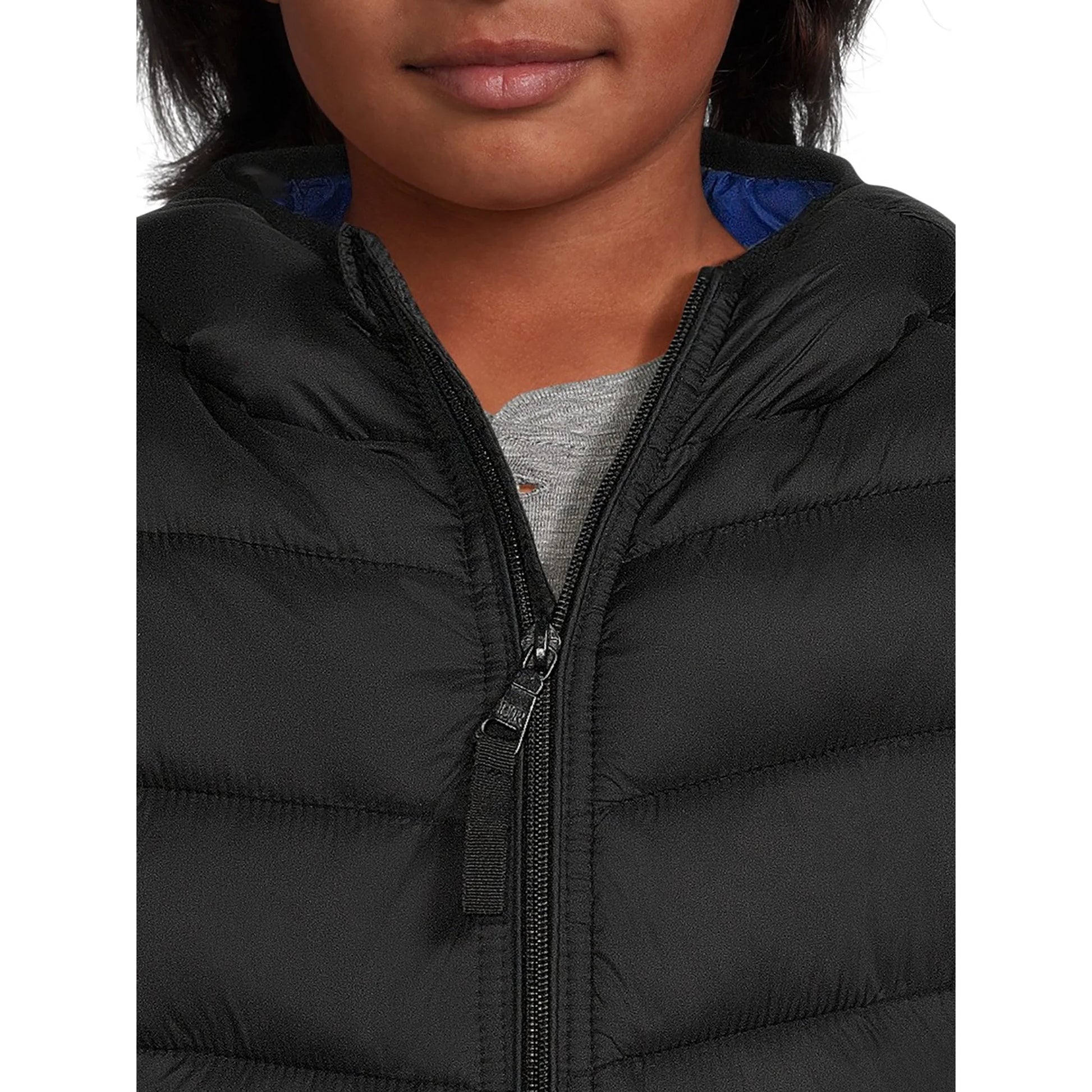Urban Republic Chaqueta Acolchada Plegable para Niños con Capucha - La Tiendita de la Jose