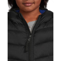 Urban Republic Chaqueta Acolchada Plegable para Niños con Capucha - La Tiendita de la Jose