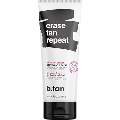 b.tan Removedor de bronceado y gel de baño