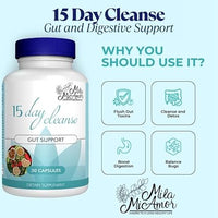 Milamiamor Limpieza de 15 días - Apoyo intestinal y colon