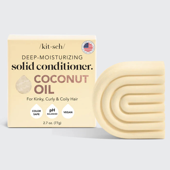 Acondicionador en barra de aceite de coco para cabello seco y dañado - La Tiendita de la Jose