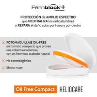 Heliocare Color Oil Free Brown FPS 50+ x 10 g Polvo Compacto