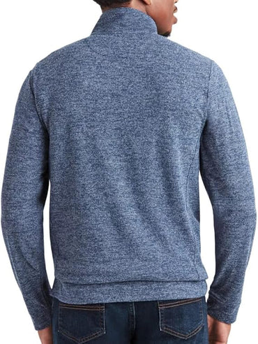 Member's Mark - Sudadera casual con cremallera de un cuarto para hombre - La Tiendita de la Jose