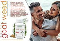 VH Nutrition | Epimedium 1100mg Supplement | Horny Goat Weed Extract | 30 Day Supply - La Tiendita de la Jose