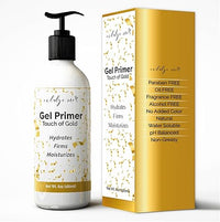 Gel Conductivo - Imprimación de gel hidratante facial, ácido hialurónico, péptido de colágeno, niacinamida, vitamina E, lámina dorada - La Tiendita de la Jose