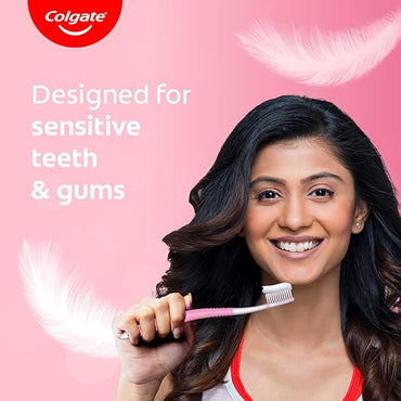 Pack 4Cepillo de dientes manual Colgate Gentle Sensitive de cerdas suaves para adultos - La Tiendita de la Jose