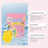 Pack x4 Discos Faciales de Cúrcuma y Ácido Kójico - La Tiendita de la Jose