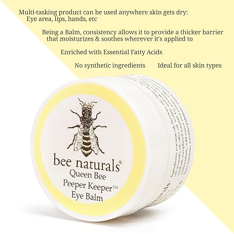 Bálsamo para ojos Queen BeeNnaturals Peeper Keeper - La Tiendita de la Jose