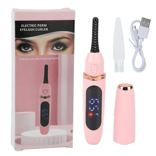 GENERICO Encrespador Rizador Pestañas Electrico Recarga Usb