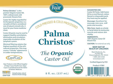 Orgánico Aceite de Ricino Exclusivo marca Palma Christos