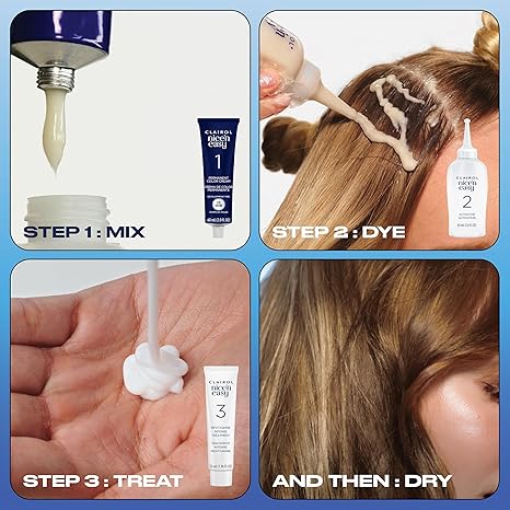 Clairol Nice'n Easy - Tinte permanente para el cabello, color castaño oscuro 4R
