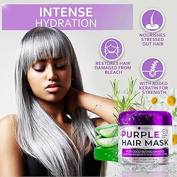 Mascarilla capilar morada – Acondicionador profundo - La Tiendita de la Jose