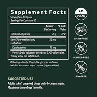 Gaia Herbs Fitocápsulas líquidas de raíz de Kava Kava, 60 unidades