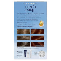 Clairol Nice'n Easy - Tinte permanente para el cabello, color castaño oscuro 4R
