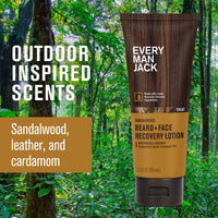 Every Man Jack Loción para Recuperación de Barba Bourbon Envejecido.