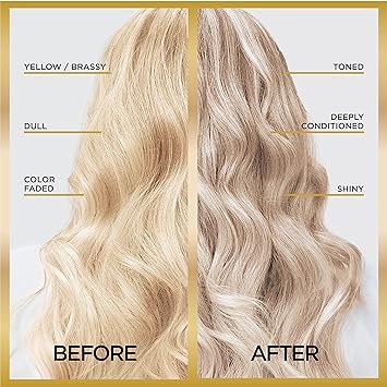 Loreal Brillo tonificante para el cabello, rubio fresco. - La Tiendita de la Jose