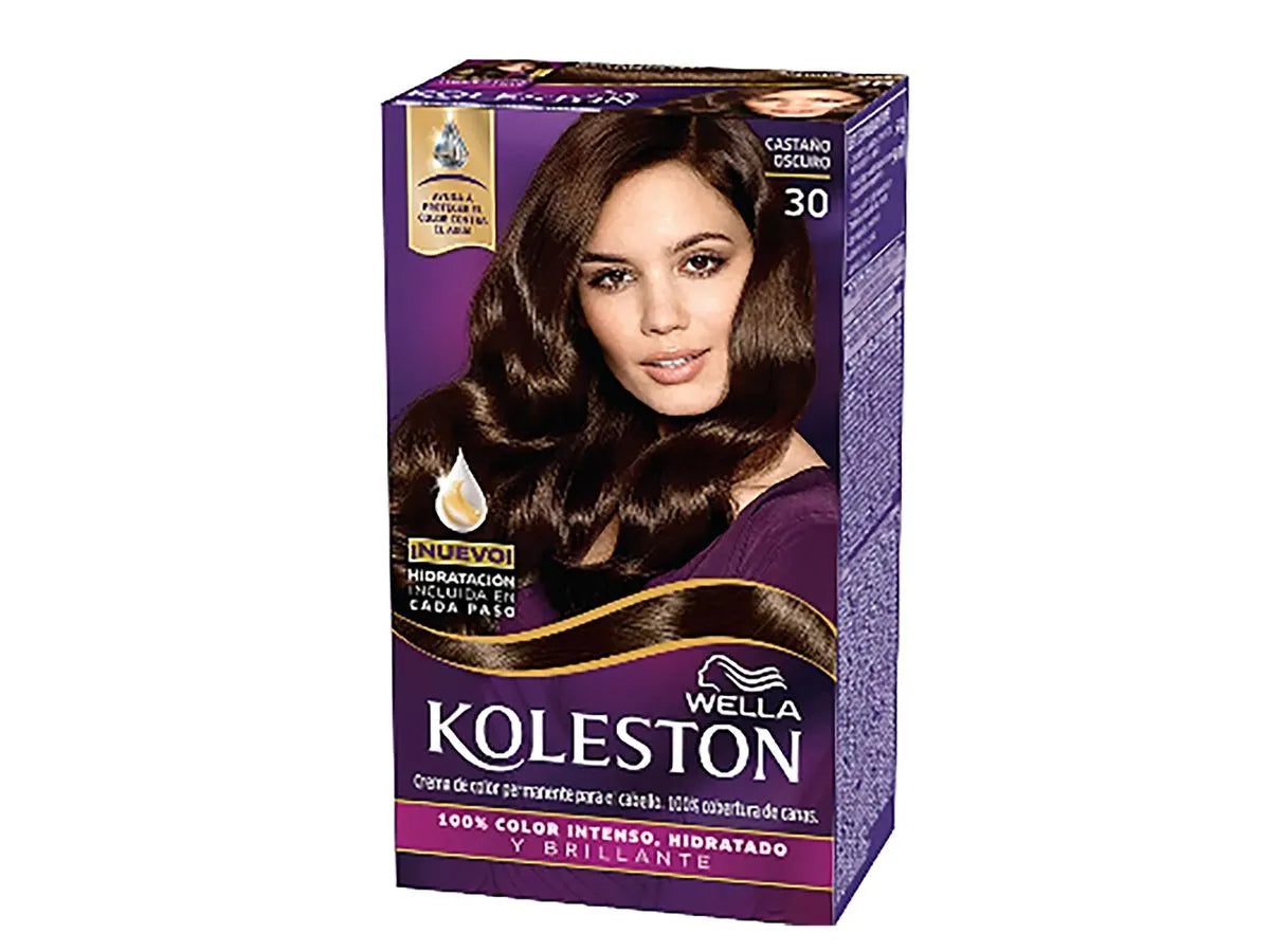 Tinte Koleston 30 castaño oscuro - 50 g