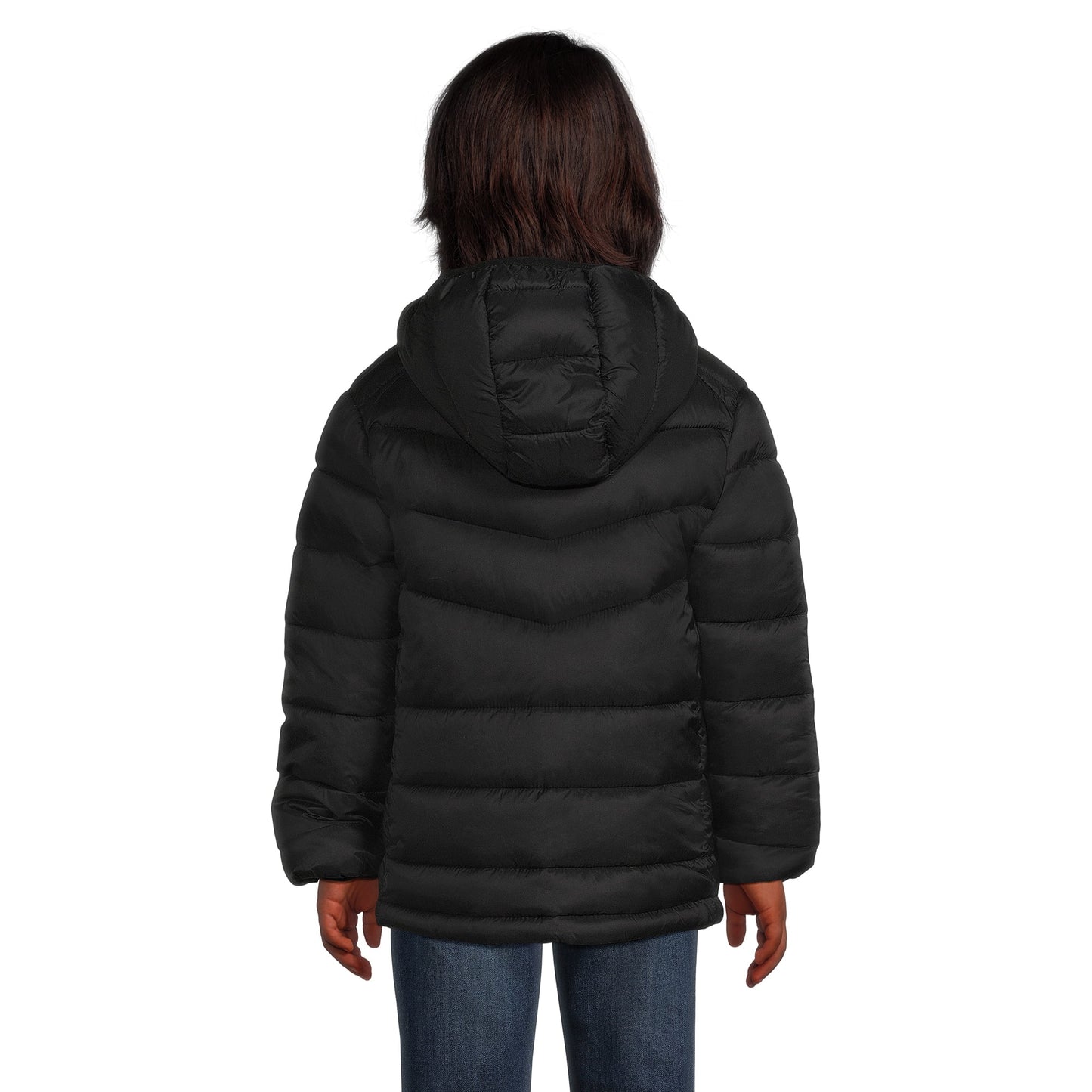 Urban Republic Chaqueta Acolchada Plegable para Niños con Capucha - La Tiendita de la Jose