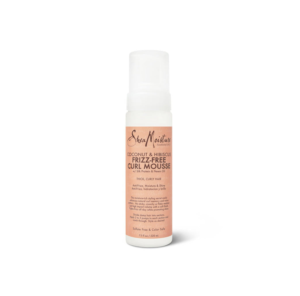 Mousse Definidor – Anti Frizz – Rizos & Brillo – Shea Moisture 222ml. - La Tiendita de la Jose