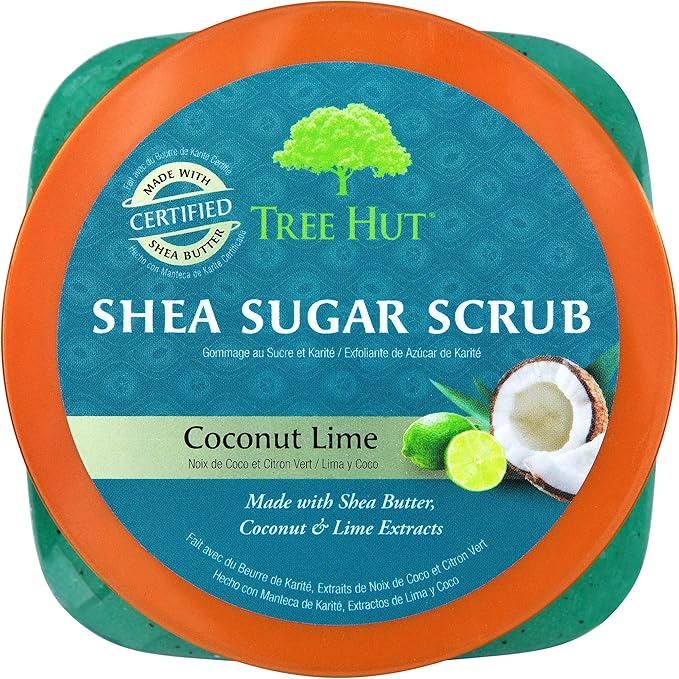 Exfoliante corporal Tree Hut Coconut Lime
