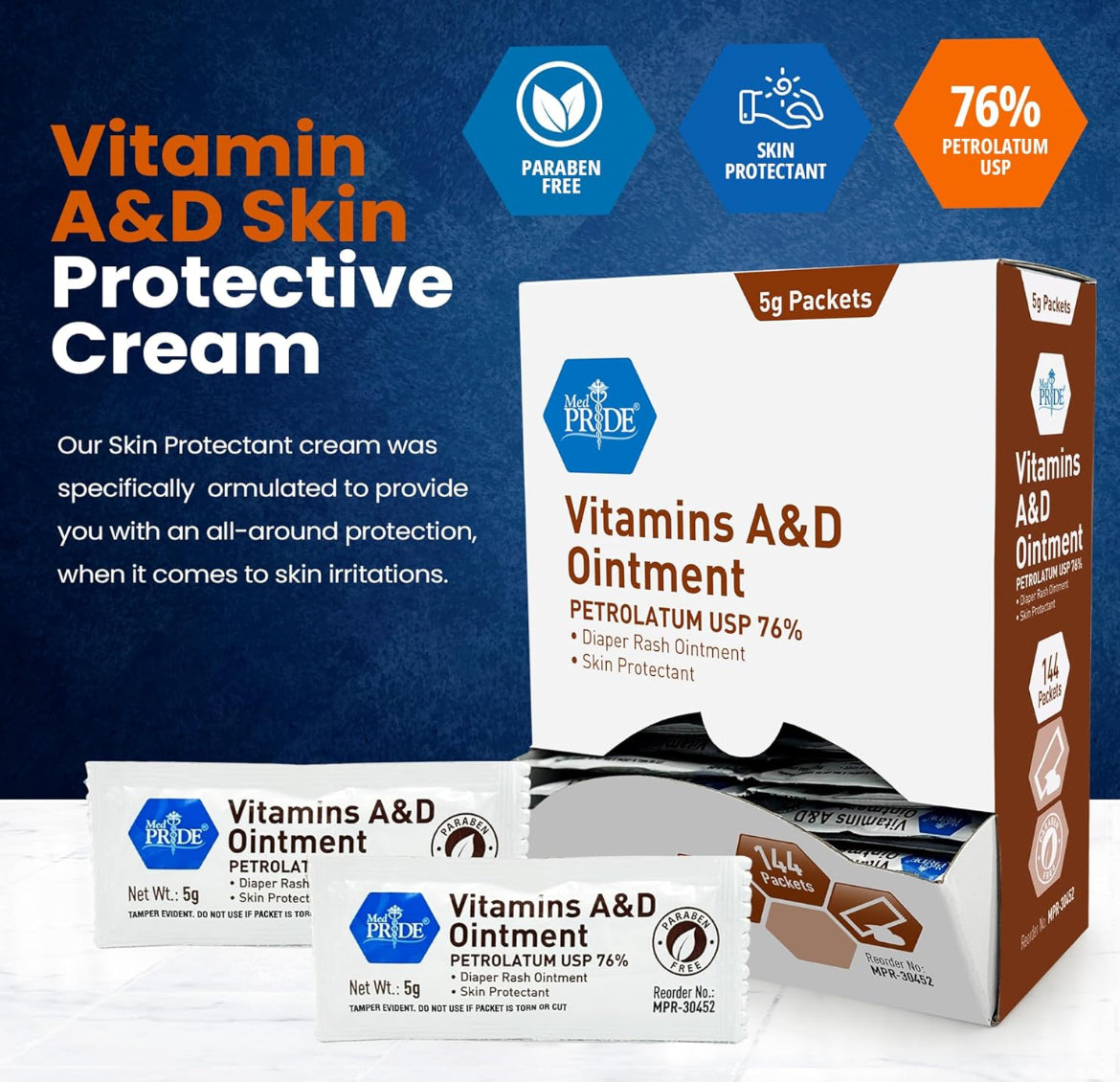 Vitaminas A & D Ungüento Pañal Rash Cream Paquetes Adultos - La Tiendita de la Jose