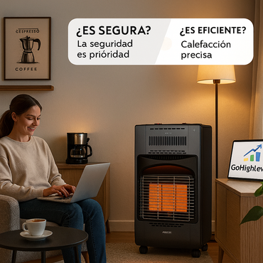 Estufa Fensa Híbrida Gas-Eléctrica FEL 1500H - La Tiendita de la Jose
