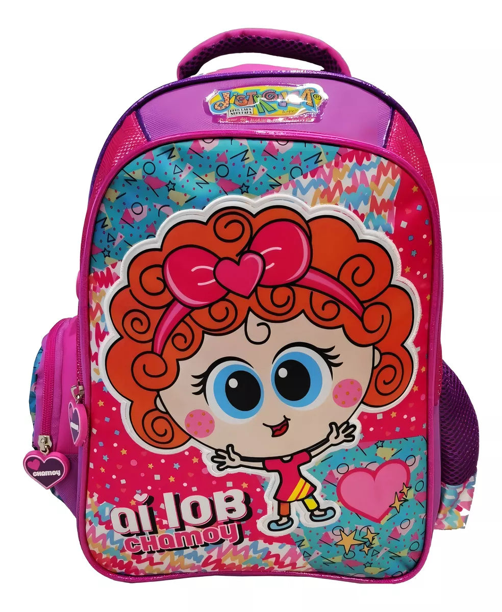 Mochila Distroller Chamoy Satin Color Rojo - La Tiendita de la Jose